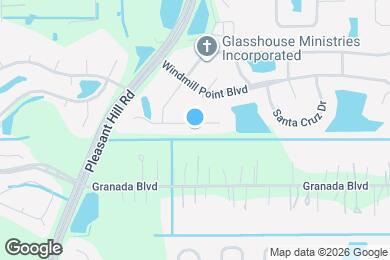 Map image of the property - 3210 St Augustine Ct