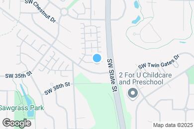 Map image of the property - 1705 SW 32nd Ln