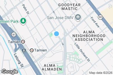 Map image of the property - 1359 Vine St