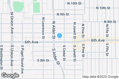 Map image of the property - 3111 6th Ave