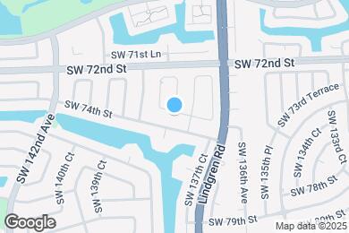 Map image of the property - 13830 SW 73rd St