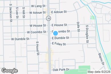 Map image of the property - 119 E Dumble St