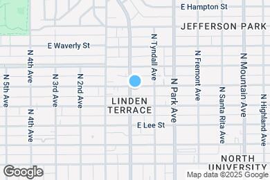 Map image of the property - 808 E Lester St
