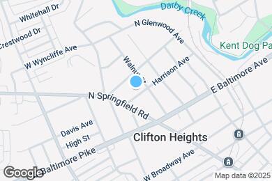 Map image of the property - 27 Harrison Ave