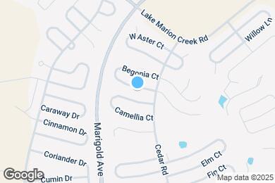 Map image of the property - 387 Begonia Ct