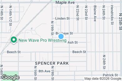 Map image of the property - 1940 Ash St