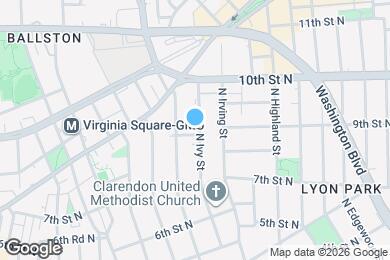 Map image of the property - 812 N Ivy St