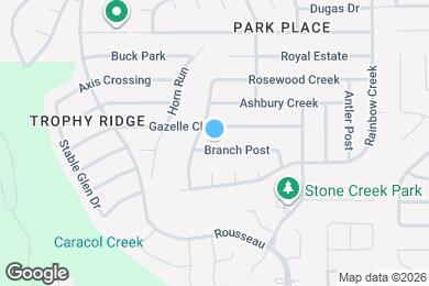 Map image of the property - 10523 Branch Post