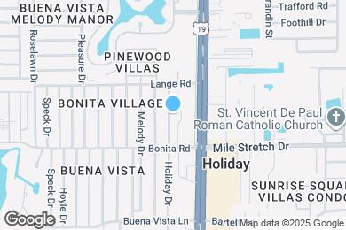 Map image of the property - 2050 Holiday Dr