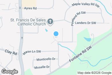Map image of the property - 580 Pineland Cir