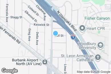 Map image of the property - 9946 Lull St