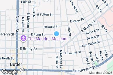 Map image of the property - 231 N Elm St