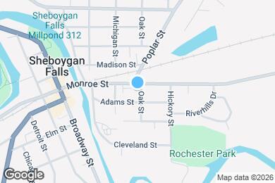 Map image of the property - 509 Oak St
