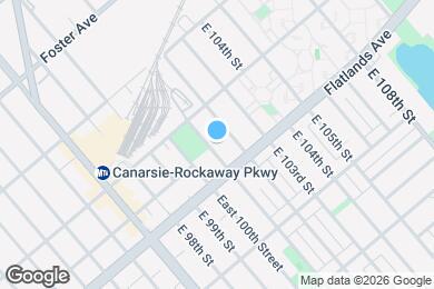 Map image of the property - 745 E 101st St