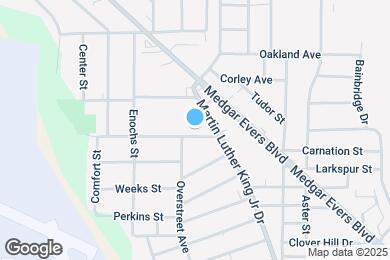 Map image of the property - 1332 Fernwood Dr