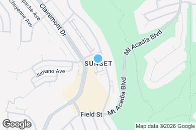 Map image of the property - 3071 Sunset Canyon Dr