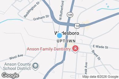 Map image of the property - 124 W Wade St