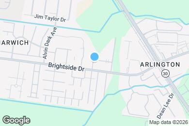 Map image of the property - 1708 Brightside Dr