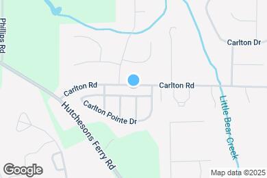 Map image of the property - 521 Carlton Pointe Dr