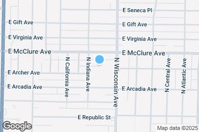 Map image of the property - 6044 E Archer Ave