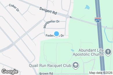 Map image of the property - 3300 Federalist Dr