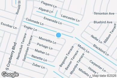 Map image of the property - 2565 Vogler Ln