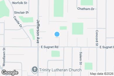 Map image of the property - 4021 Oak Ct