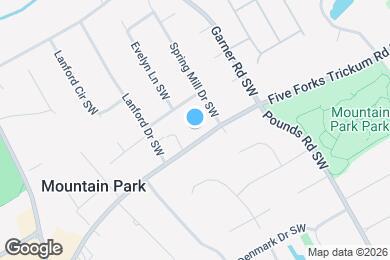 Map image of the property - 5205-5205 Five Forks Trickum Rd SW