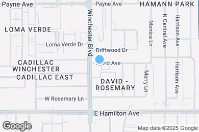 Map image of the property - David Avenue Apartments