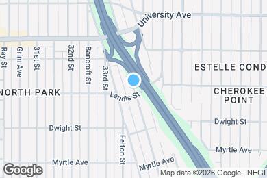 Map image of the property - 3714 Nile St