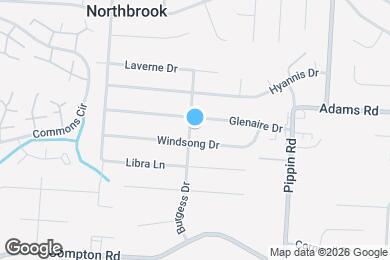 Map image of the property - 9436 Burgess Dr