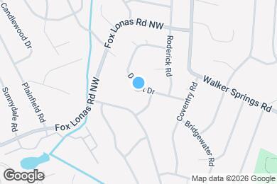 Map image of the property - 829 Dorset Dr