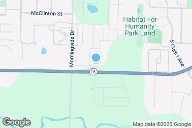 Map image of the property - 1417 S Kingfisher Ln