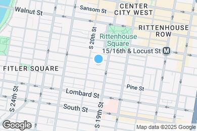 Map image of the property - 1914 Spruce St