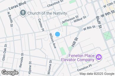 Map image of the property - 757 W 8th St