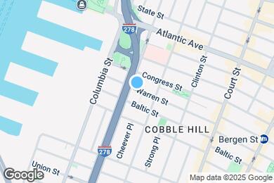 Map image of the property - 140 Warren St
