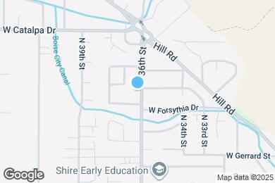 Map image of the property - 3529 N 36th St