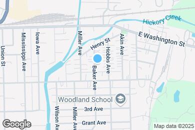 Map image of the property - 122 Baker Ave