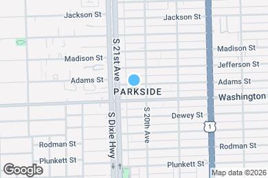 Map image of the property - 2022 Adams St