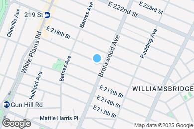 Map image of the property - 862 E 217th St
