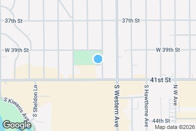 Map image of the property - 3301 S Jefferson Ave