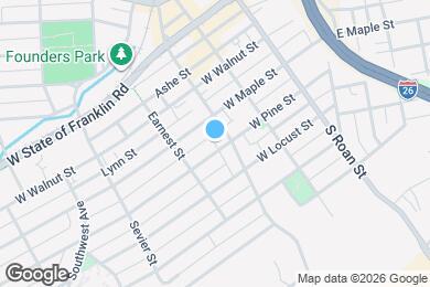 Map image of the property - 304 W Pine