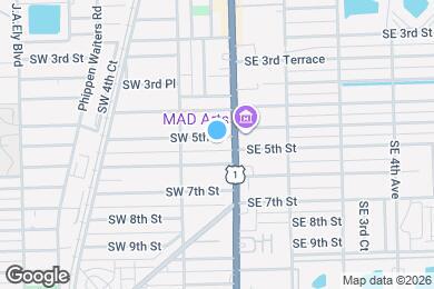 Map image of the property - 15 SW 5th St