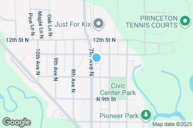 Map image of the property - 1010 7th Ave N