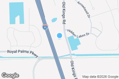 Map image of the property - Kensington at Old Kings Senior Living