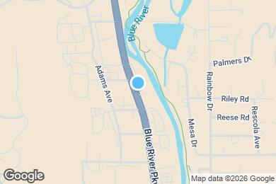 Map image of the property - 1044 Blue River Pky