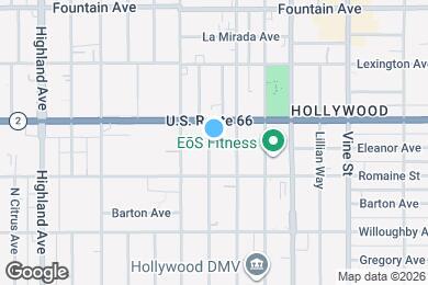 Map image of the property - 1038 N Hudson Ave