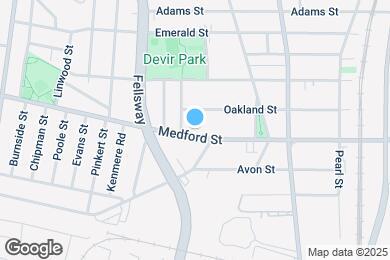Map image of the property - 477 Medford St