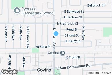 Map image of the property - 768 N Citrus Ave