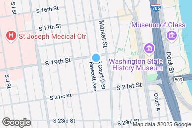 Map image of the property - 1909 Fawcett Ave